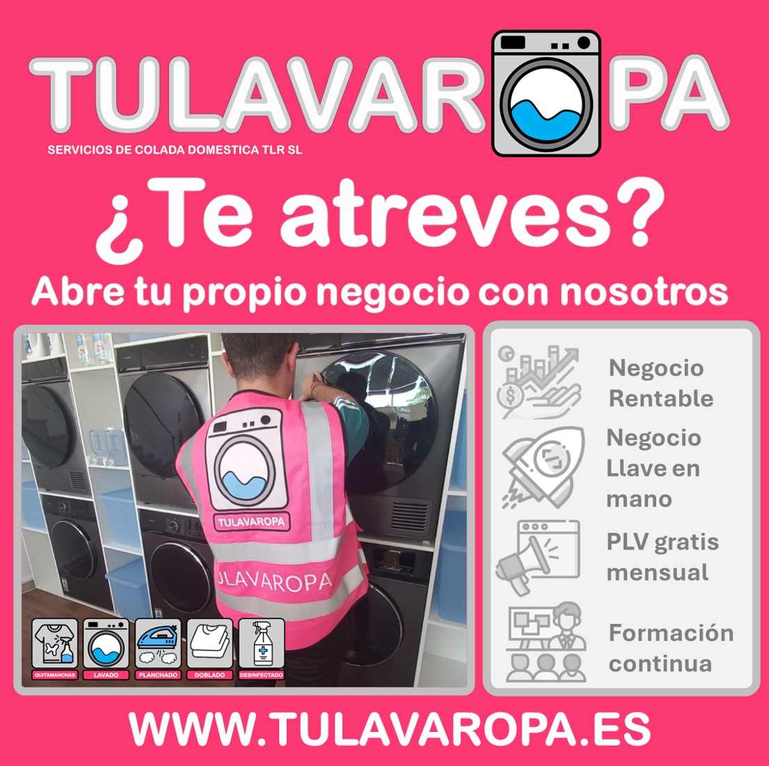 TULAVAROPA revoluciona el cuidado de la ropa con su innovador servicio integral de lavandería