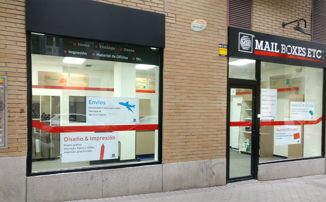 MAIL BOXES ETC. INAUGURA EL CENTRO NÚMERO 30 EN LA CIUDAD DE MADRID